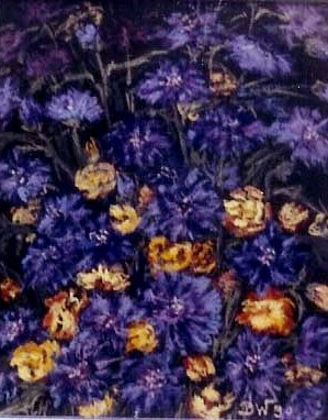 Kornblumen von birgit eisinger-wolf